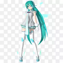 数字艺术Hatsune Miku DeviantArt-ievan polkka