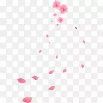 RGB颜色模型红花花瓣透明