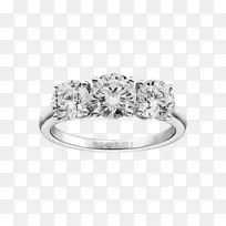 订婚戒指钻石金饰戒指