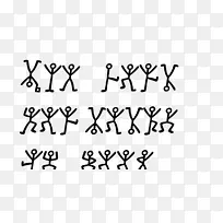 字母字母表绘制字体矩阵代码字体