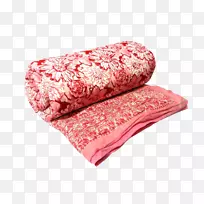 纺织品垫粉红色m