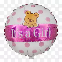 玩具气球熊生日男孩-气球