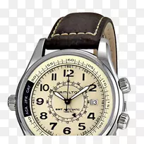 手表表带汉密尔顿手表公司自动手表汉密尔顿卡其航空飞行员自动手表