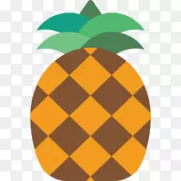 菠萝电脑图标剪辑艺术-菠萝