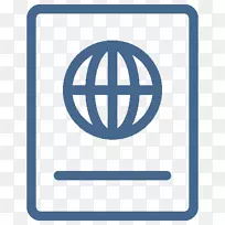 计算机图标护照封装的PostScript护照