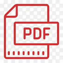 文件扩展名图像文件格式计算机图标-pdf图标