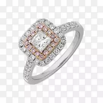 婚戒公主切割订婚戒指钻石切割戒指