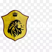狮子纹身标记-狮子