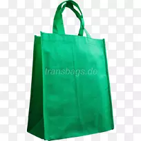 手提袋购物袋手推车绿色袋