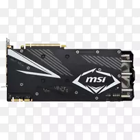 显卡和视频适配器MSI Nvidia GeForce GTX 1070 ti duke 8GB GDDR 5 DVI/HDMI/3 Displayport PC GDDR 5 SDRAM-Nvidia