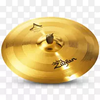 嗨-帽子-Avedis Zildjun公司骑的是Cymbal崩溃的Cymbal-鼓