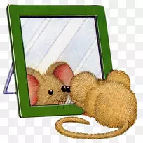 电脑鼠标猫动画剪贴画电脑鼠标
