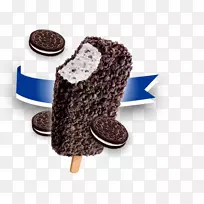 冰淇淋锥，冰淇淋棒，饼干和冰淇淋-冰淇淋