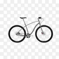 布尼茨自行车电动自行车城市自行车皮带驱动自行车