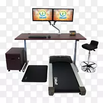 跑步机办公桌站立办公桌电脑办公桌-跑步机技术