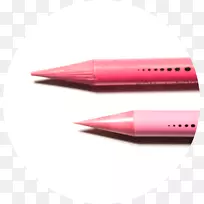 钢笔粉红m型设计