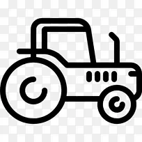 拖拉机农业有机农业计算机图标拖拉机