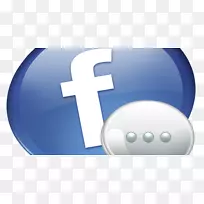 彭帕斯阿根廷人脸书信使电脑图标-facebook