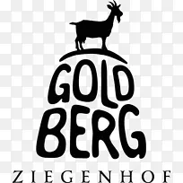 山羊奶酪戈德堡齐格霍夫徽标黑山羊