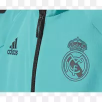 皇家马德里c.足球运动服蓝色t恤真疯狂