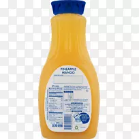 橙汁特罗皮卡纳产品营养物质标签-芒果汁
