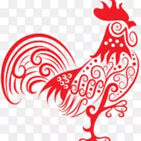 马兰公鸡火鸡壁饰-公鸡标志