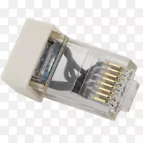 电气连接器8p8c电气终端计算机网络模块连接器本地电阻日