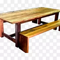 桌子，木材，长凳，家具，椅子.桌子