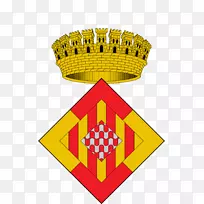 西班牙自治社区Lleida blzon gules escut d‘osona-人