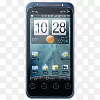 HTC Evo的机器人难以置信的htc evo移位4G htc愿望htc evo 4G智能手机