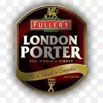 富勒啤酒厂富勒的伦敦搬运工啤酒印度淡啤酒