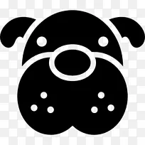 鼻子斗牛犬罗威纳杜伯曼封装PostScript-perro