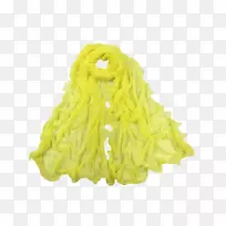 围巾-软黄色