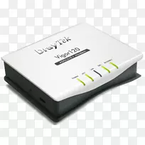 活跃130 vdsl2/ADSL 2/2+调制解调器路由器DSL调制解调器G.992.3 draytek G.992.5-活力