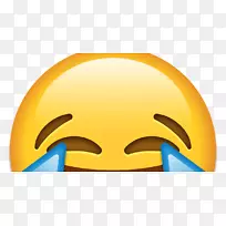 脸上带着喜悦的泪水，表情符号，苹果色表情，iphone-emoji表情