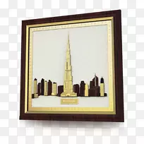 Maatouk艺术与设计绘画Burj Khalifaولمسة-绘画
