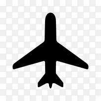 飞机电脑图标，飞机符号字体