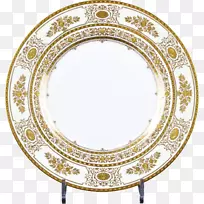 金盘餐具骨瓷板