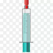 实验室注射疫苗化学家.Medizin cliPart