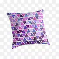 拼贴iphone 6枕头紫色图案-枕头