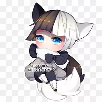 猫马卡通尾猫
