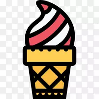 冰淇淋锥电脑图标咖啡冰淇淋