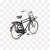 城市自行车巴塔维斯货运自行车电动自行车-自行车
