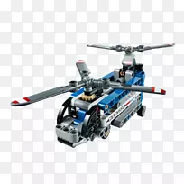 直升机旋翼Amazon.com乐高技术-直升机
