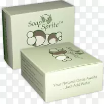 肥皂盒包装和标签