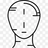 人体人头智人解剖-眼睛