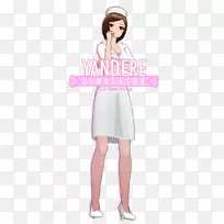 护士制服护理Yandere模拟器Hatsune Miku-Hatsune Miku
