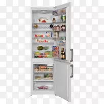 电冰箱Beko cs 238020冷藏柜Beko rcsa365k30xp-冰箱