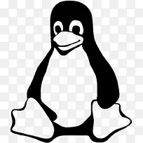 tux linux ubuntu徽标计算机图标-linux
