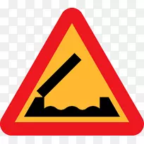 道路交通标志警告标志桥道